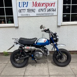 Honda Z 125 Monkey Bike MA-N 2022 22 reg blue 4247 miles loaded with extras