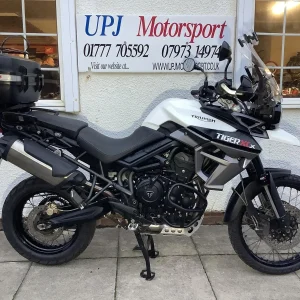 Triumph Tiger 800 XCX 2014 64 reg 44k WP forks and shock, abs, Givi top box