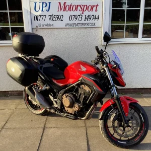 Honda CB500 F 2016 16 reg, full Givi luggage